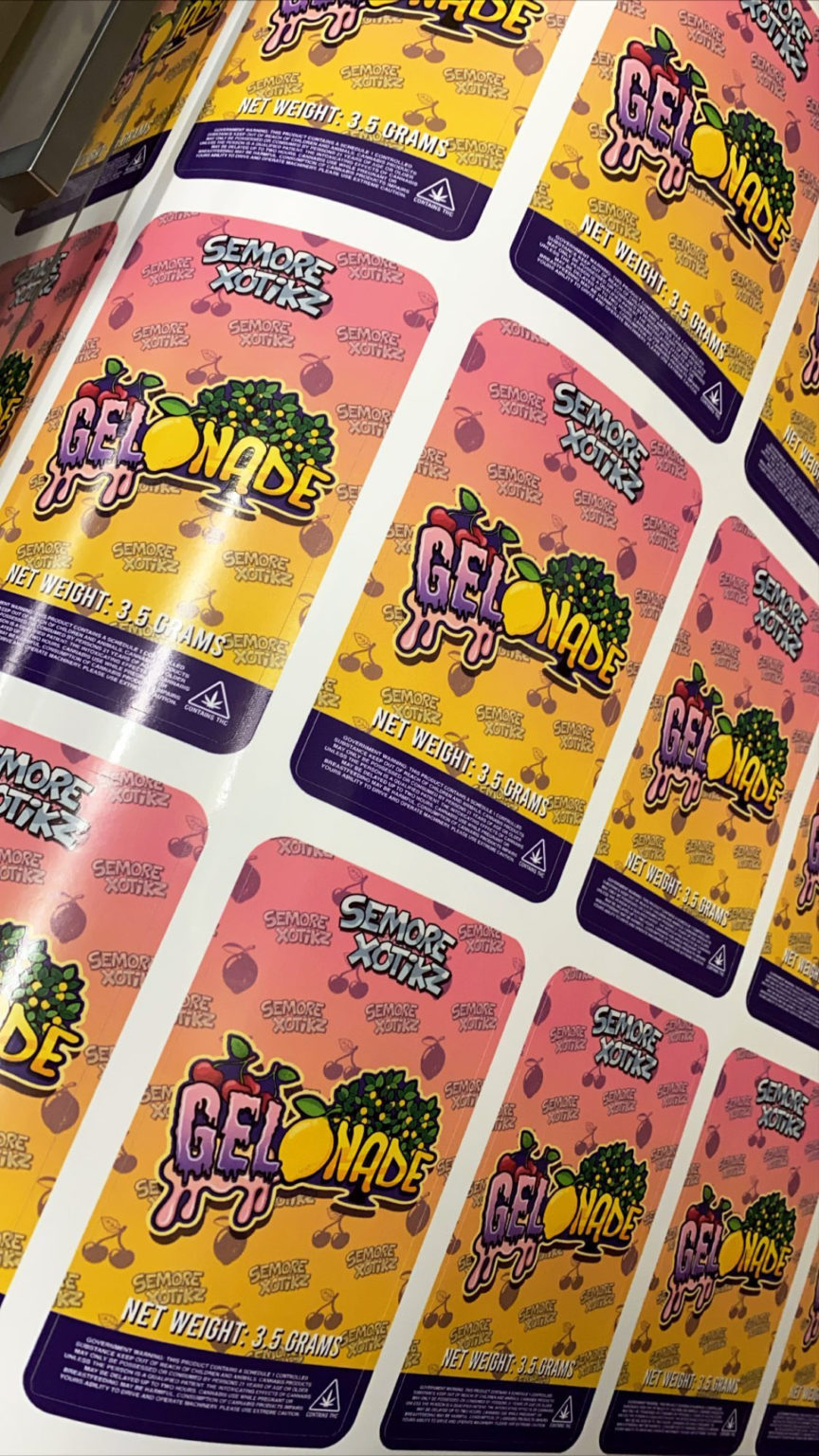 Custom Cannabis Label Printing Gallery | Custom420