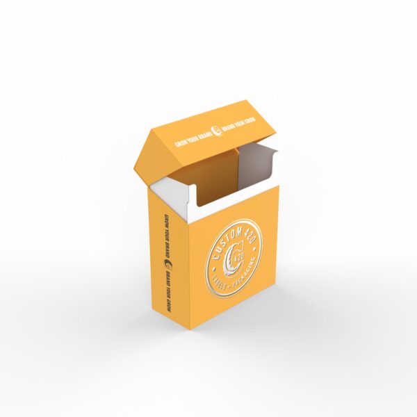 Pre-roll Box - Cigarette Style 5 Pack of 78mm Pop Top Tubes - Image 2