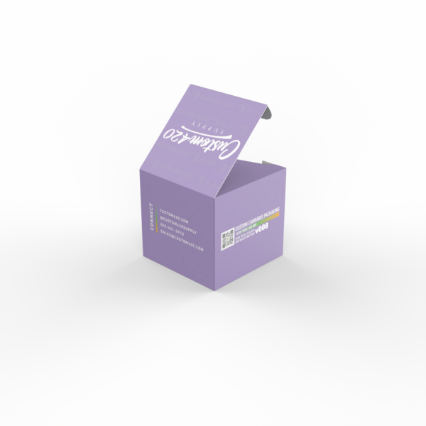 Concentrate Jar Box - Fold and Tuck - 5ml Black UV - Image 3
