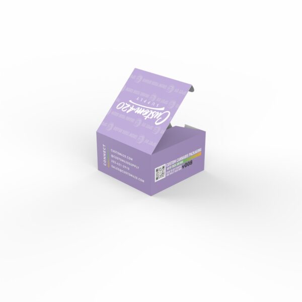 Concentrate Jar Box - Fold and Tuck - 5ml Cube - Image 3