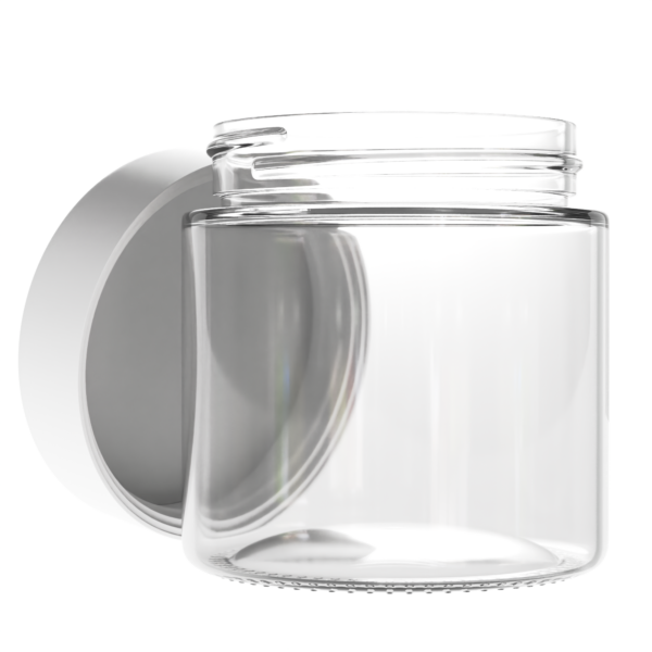 Pre-Labeled - Clear 3oz V2 Glass Jars with CR Lids (120 Qty) - Image 3