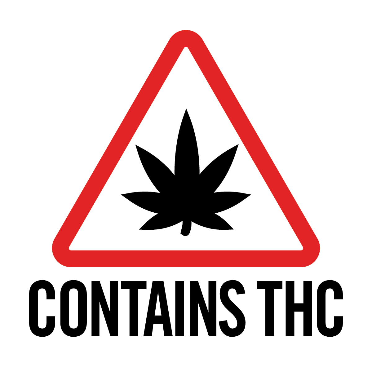 Universal Marijuana Warning Sign