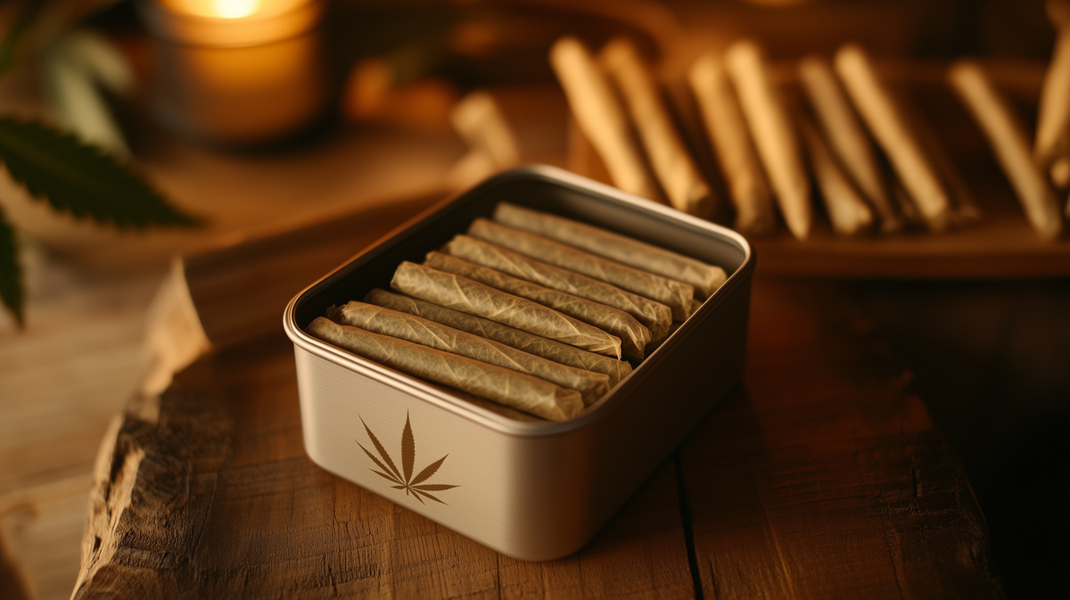 Pre-Roll Tin Packaging